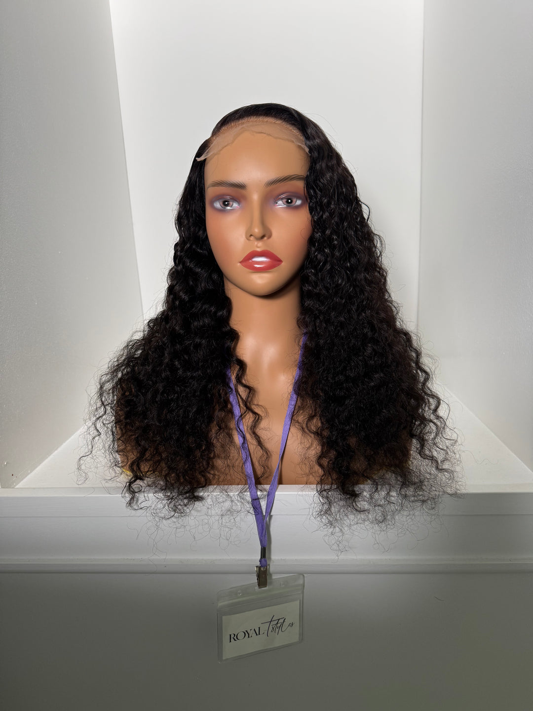 18” HD 5x5 Exotic Curly (Pre-Bleached + Pre-Plucked)
