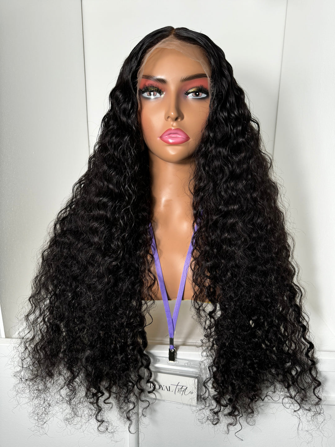 26” Exotic Curly HD Frontal Unit (Pre-bleached + Pre-plucked)