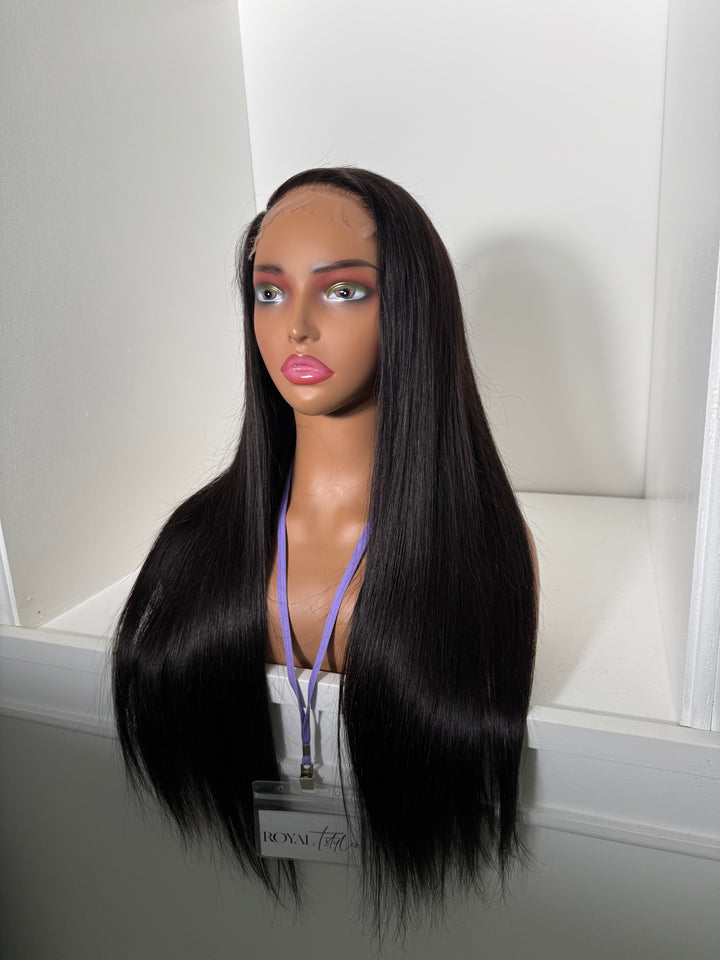 20” HD 5x5 Straight (Pre-Bleached + Pre-Plucked)