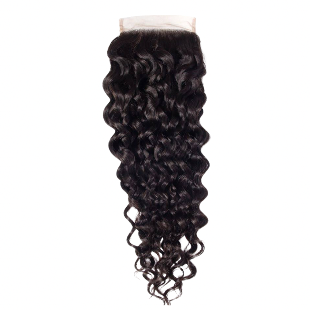 Italian Curly Transparent Closures (5x5)