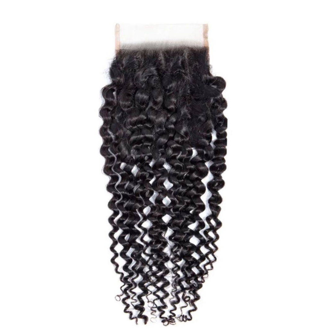 Kinky Curly Transparent Closures (4x4)