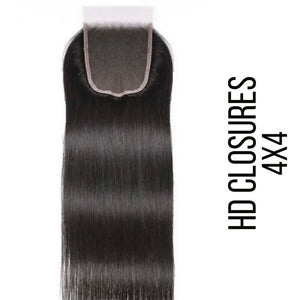 Straight HD Closures (4x4)