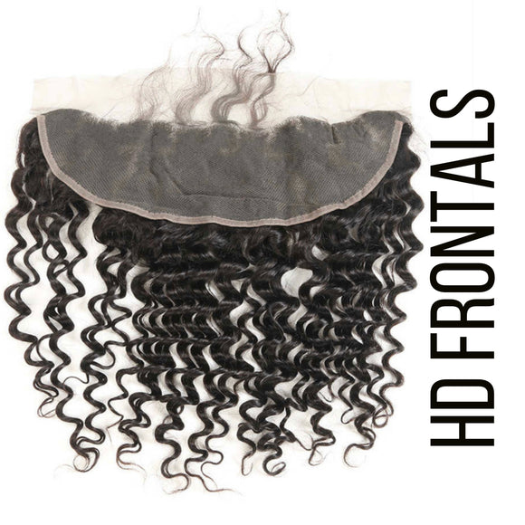 Deep Curly HD Frontals (13 x 4)