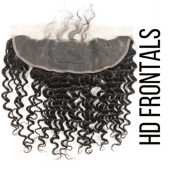 Deep Curly HD Frontals (13 x 4)