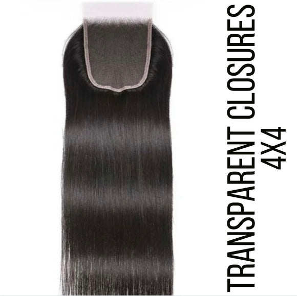 Straight Transparent Closures (4x4)