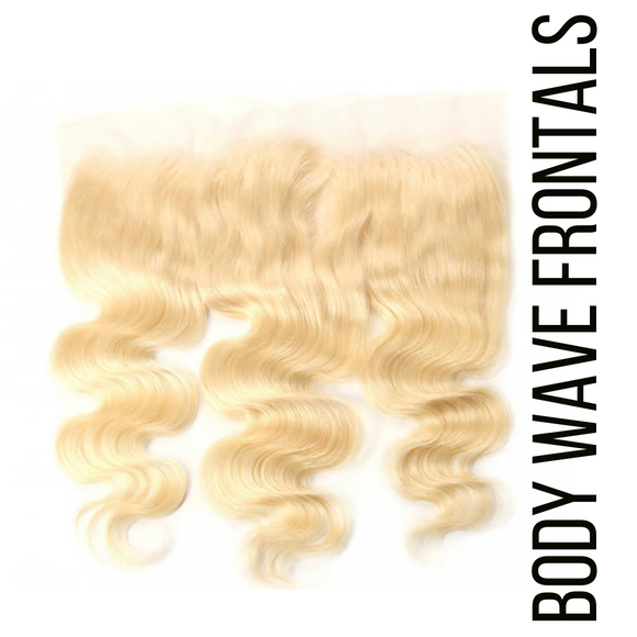 Platinum (Blonde) Body Wave Frontals